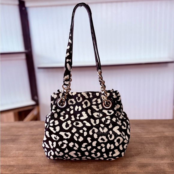 Kate Spade New York Black Leather Shoulder Bag Purse - Picture 5 of 12